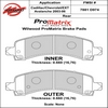 Pad Set, Promatrix, D974